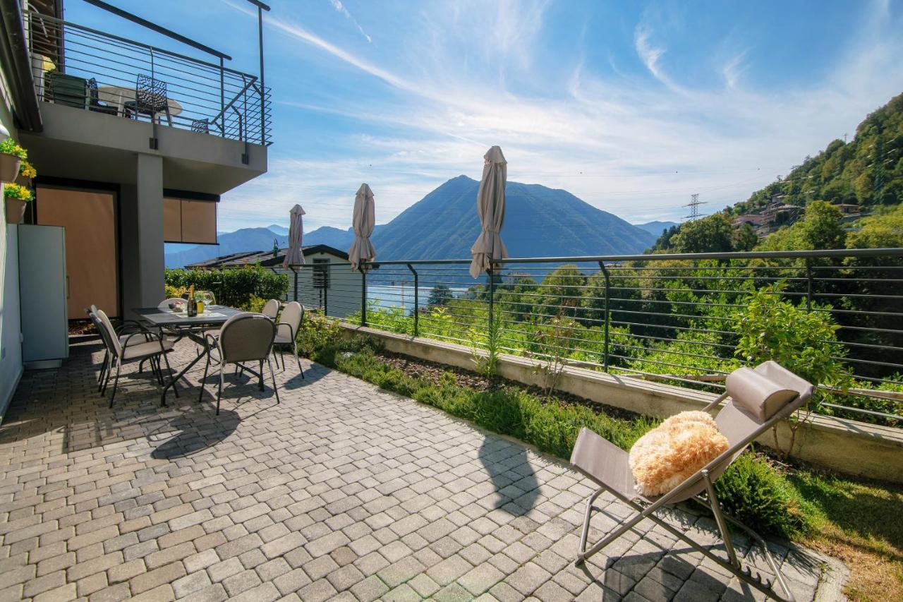 Joivy Luxury Flat & Lake Como View Argegno Luaran gambar